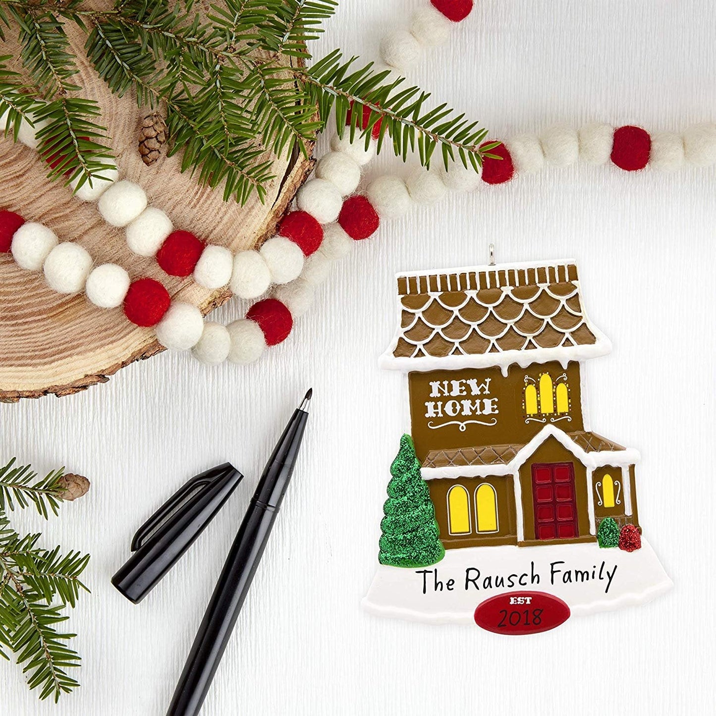New Home Personalized Ornament