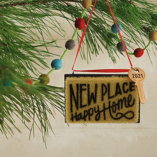 New Place Happy Home Dated 2021 Tree Trimmer Ornament