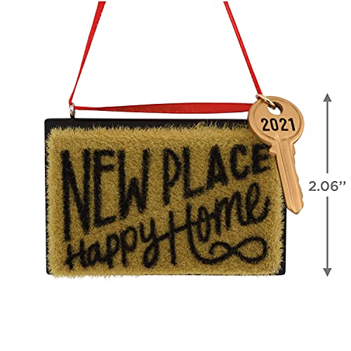New Place Happy Home Dated 2021 Tree Trimmer Ornament