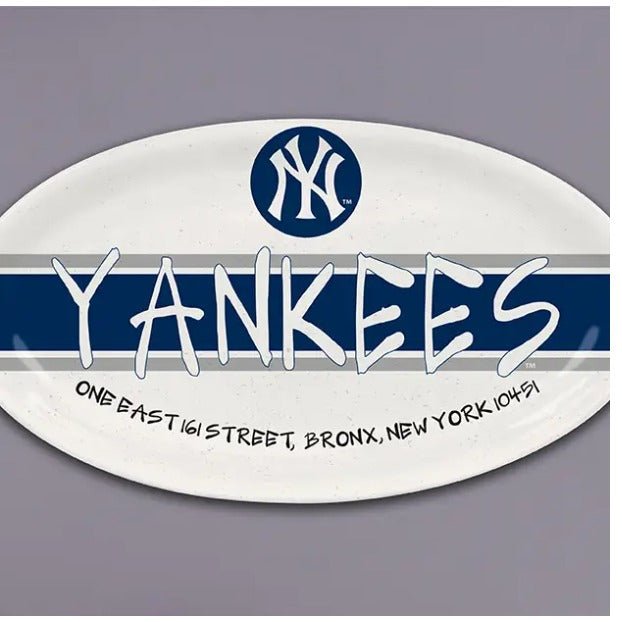 New York Yankees Oval Melamine Tray