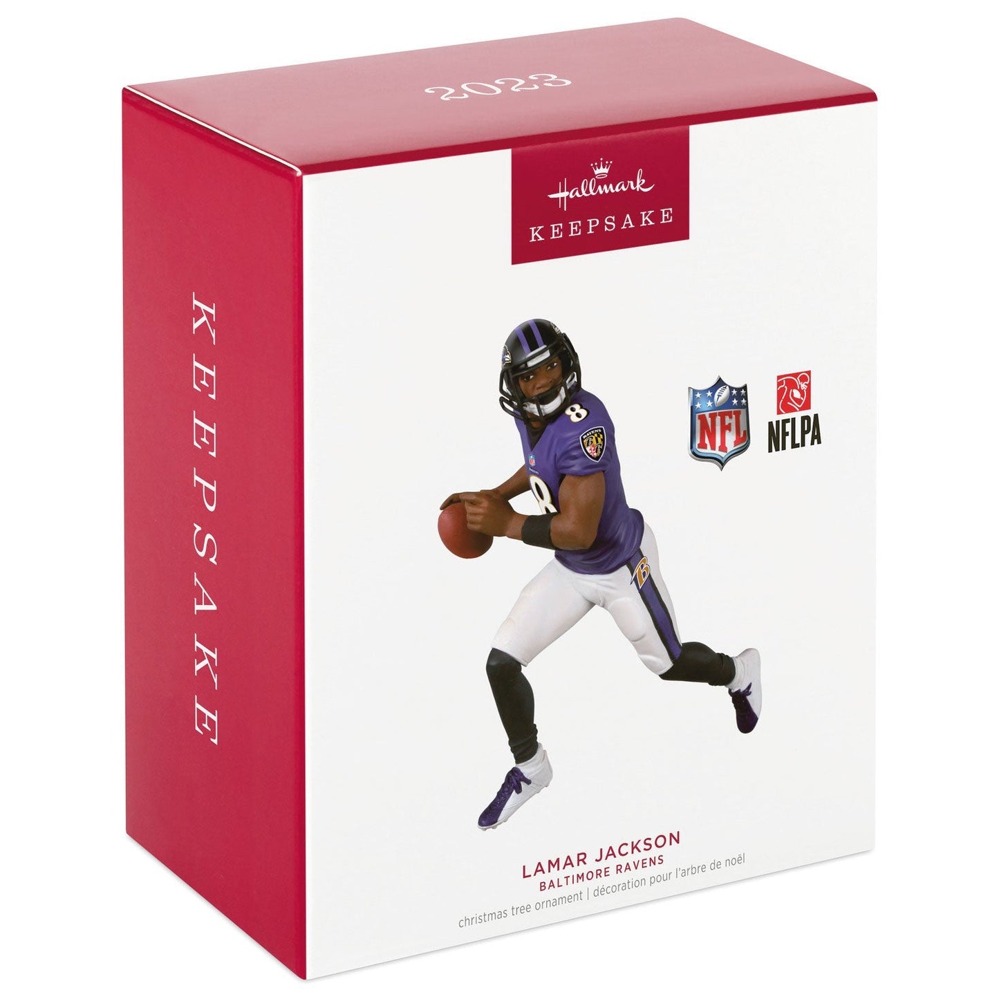 NFL Baltimore Ravens Lamar Jackson, 2023 Keepsake Ornament