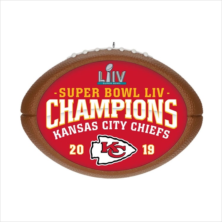 NFL Kansas City Chiefs Super Bowl LIV Commemorative Ornament