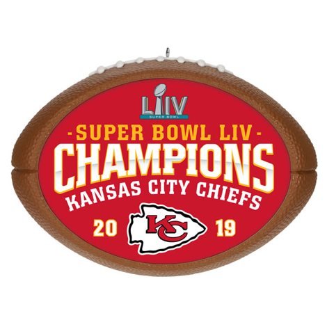 NFL Kansas City Chiefs Super Bowl LIV Commemorative Ornament