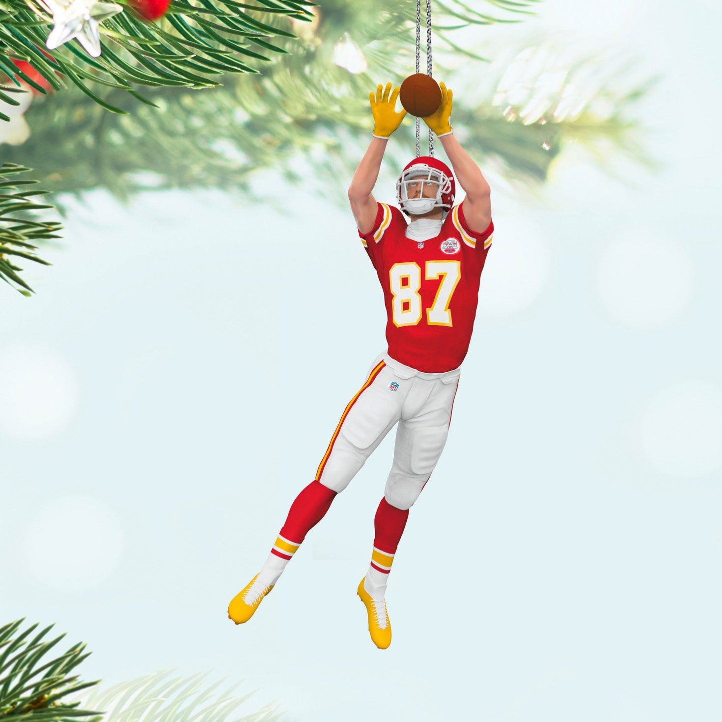 NFL Kansas City Chiefs Travis Kelce 2024 Keepsake Ornament