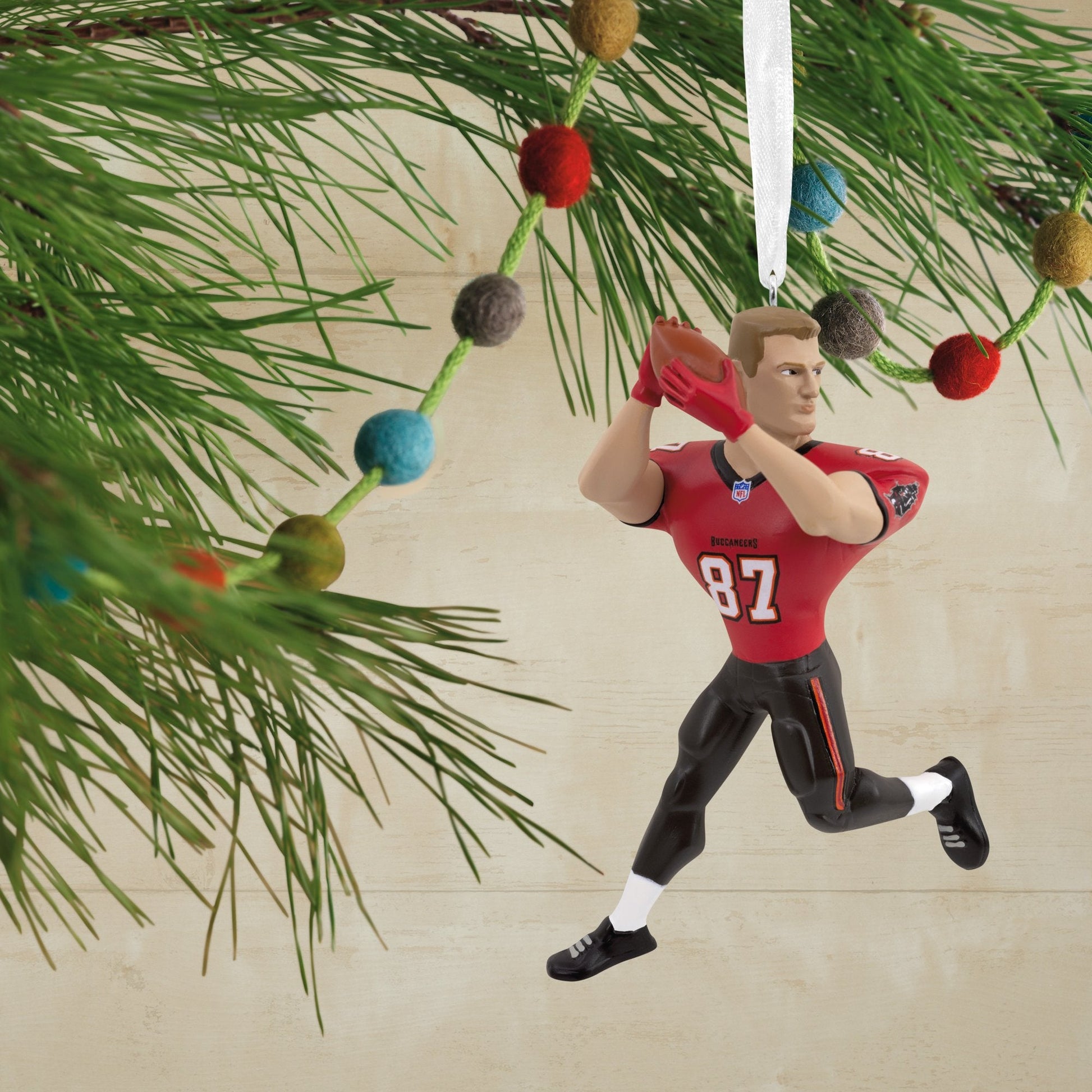 NFL Rob Gronkowski Tampa Bay Buccaneers Figural Ornament