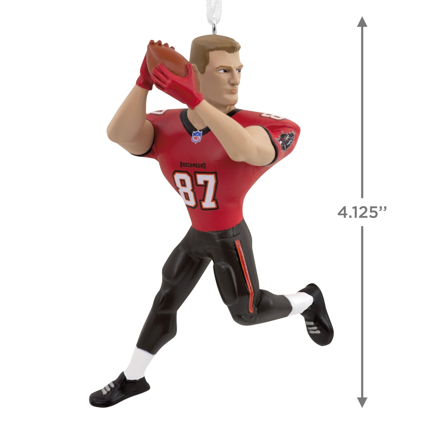 NFL Rob Gronkowski Tampa Bay Buccaneers Figural Ornament