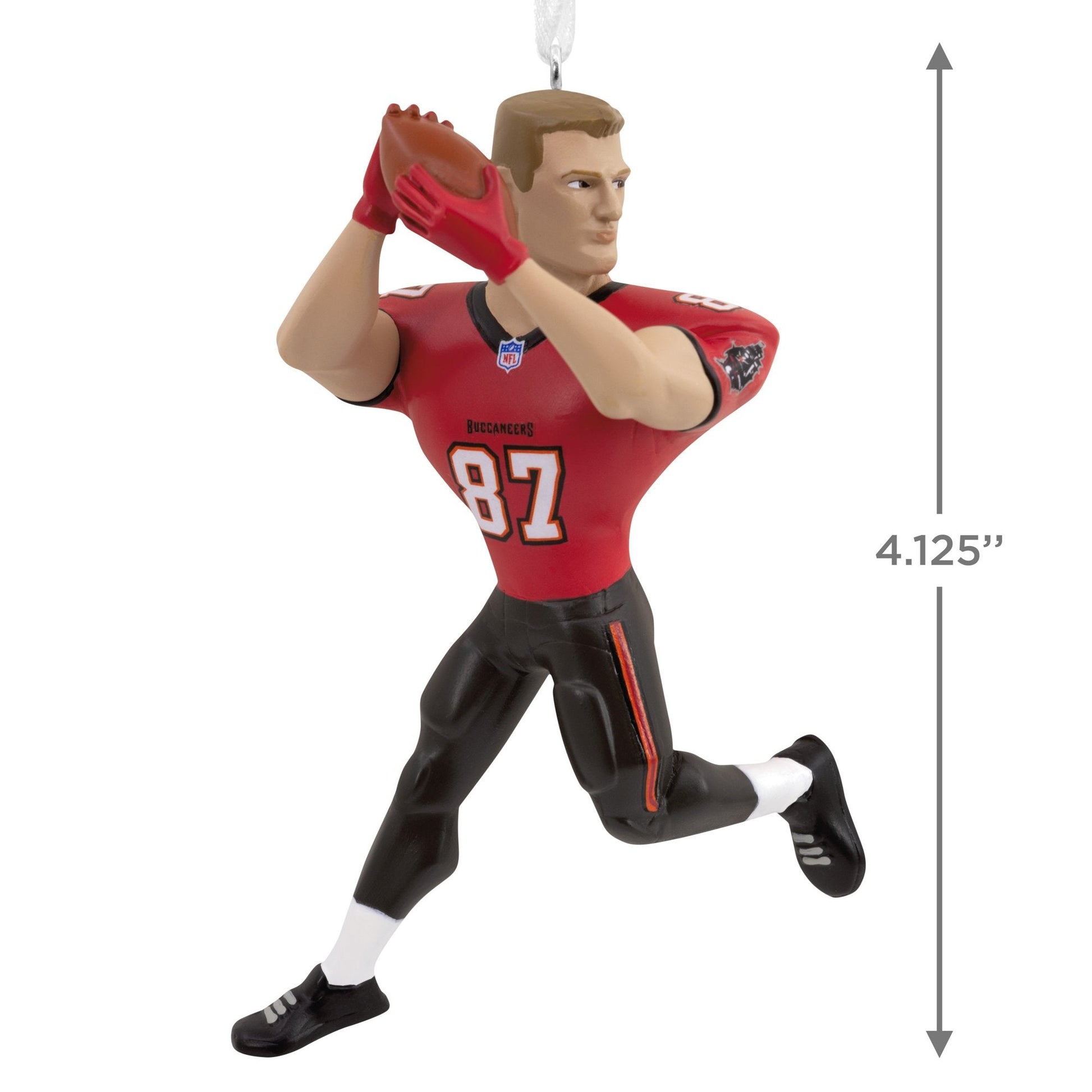 NFL Rob Gronkowski Tampa Bay Buccaneers Figural Ornament