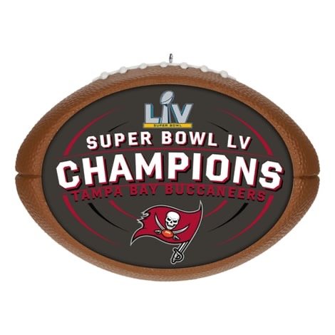 NFL Tampa Bay Buccaneers Super Bowl LV Commemorative Ornament