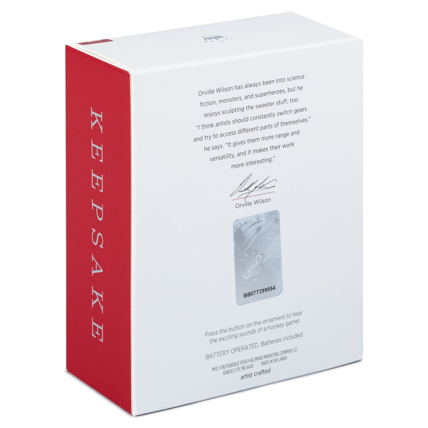 NHL Chicago Blackhawks Hockey Rink Keepsake Ornament