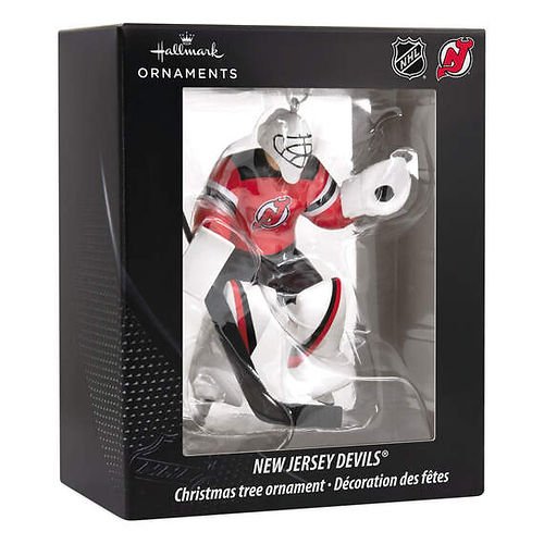 NHL New Jersey Devils Goalie Ornament