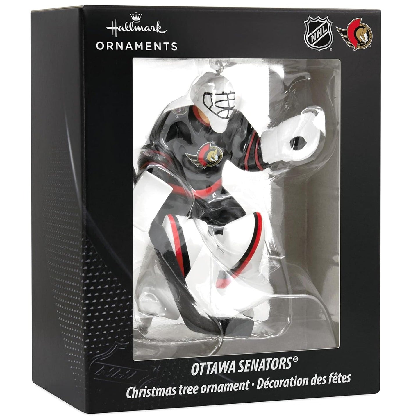 NHL Ottawa Senators Goalie Figural Ornament