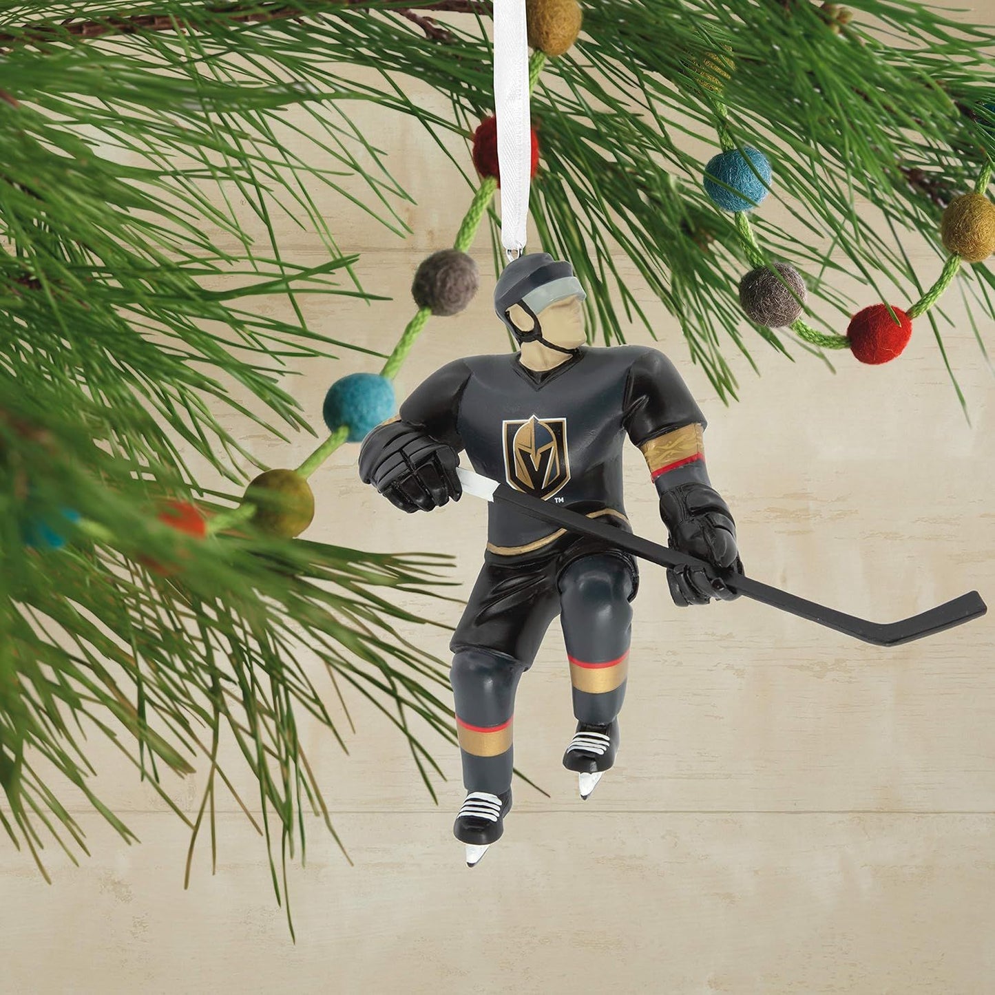 NHL Vegas Golden Knights Hallmark Figural Ornament