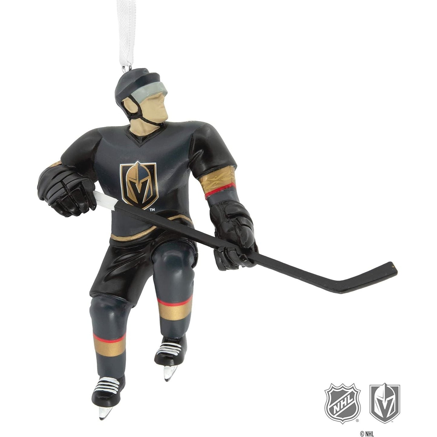 NHL Vegas Golden Knights Hallmark Figural Ornament