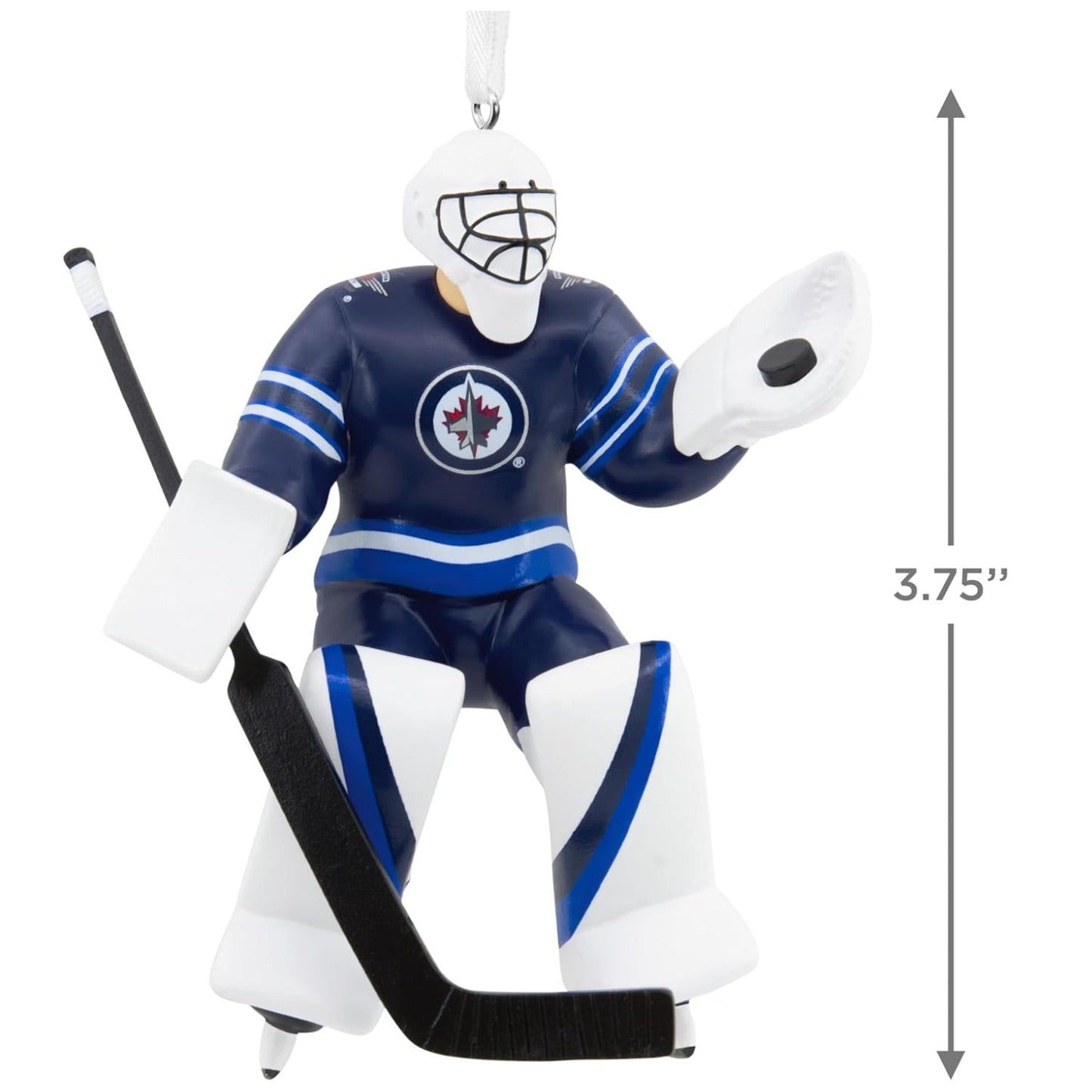 NHL Winnipeg Jets Goalie Figural Ornament