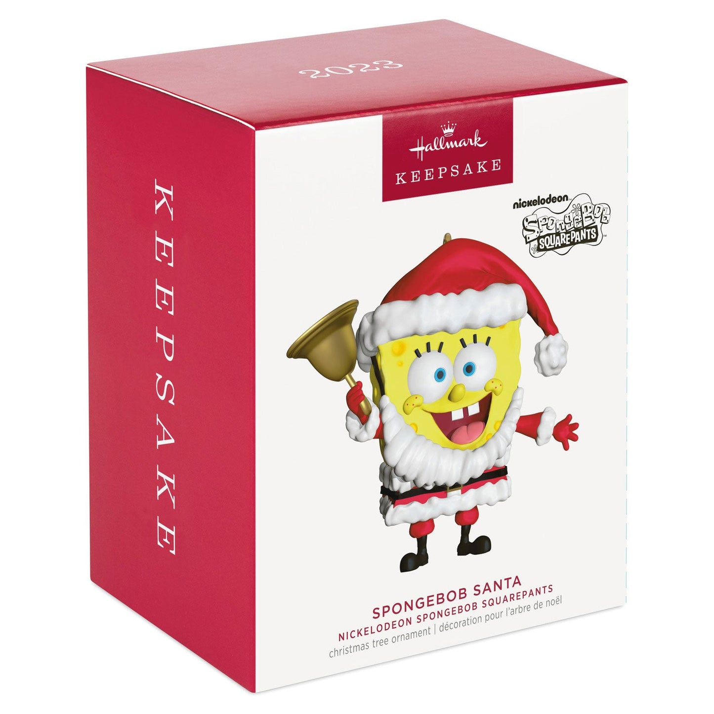 Nickelodeon SpongeBob SquarePants Santa, 2023 Keepsake Ornament