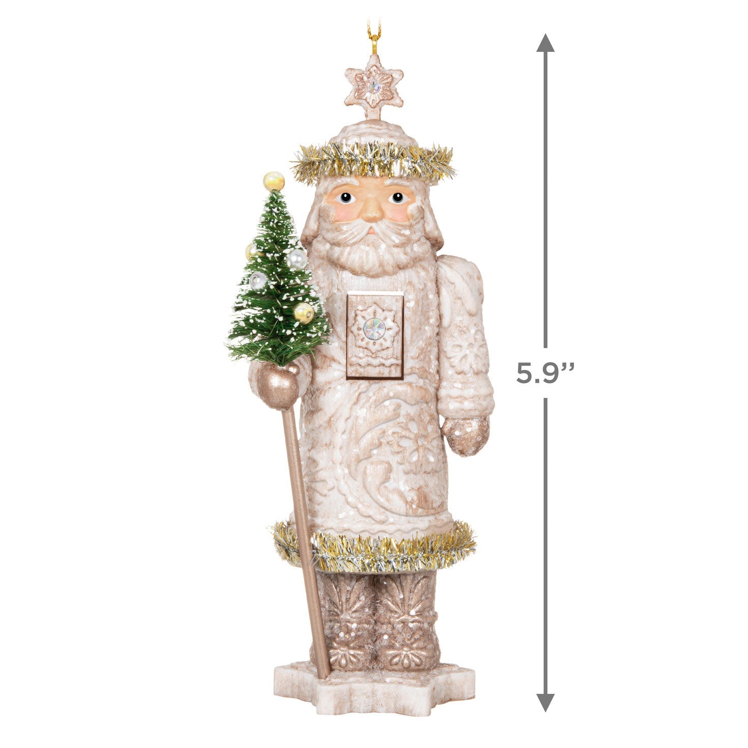 Noble Nutcrackers #6 Earl of Snowfall 2024 Keepsake Ornament