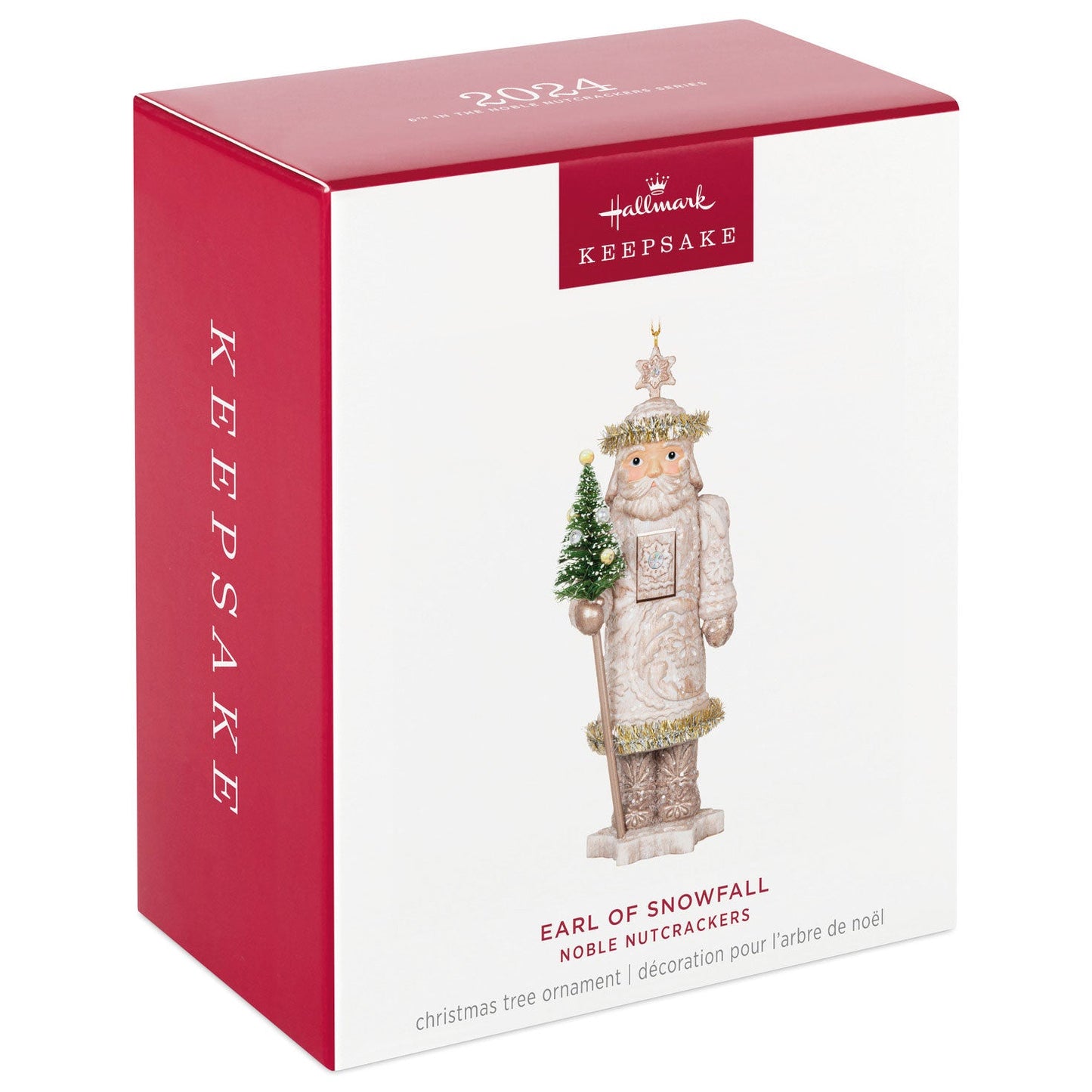 Noble Nutcrackers #6 Earl of Snowfall 2024 Keepsake Ornament
