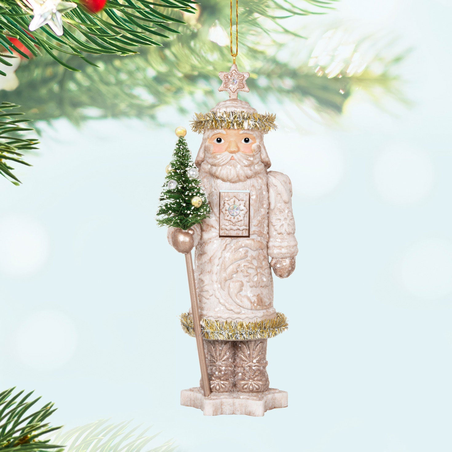 Noble Nutcrackers #6 Earl of Snowfall 2024 Keepsake Ornament
