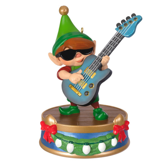North Pole Tree Trimmers Band Collection Gil On Guitar Musical 2024 Keepsake Ornament