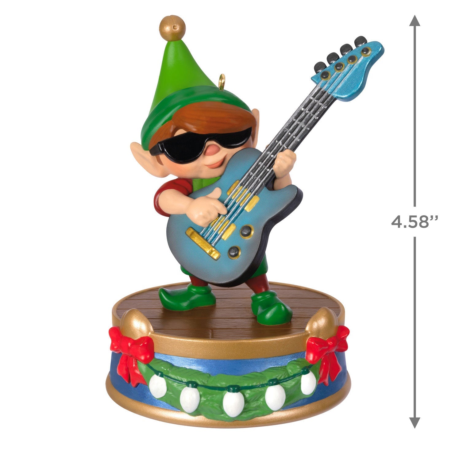 North Pole Tree Trimmers Band Collection Gil On Guitar Musical 2024 Keepsake Ornament