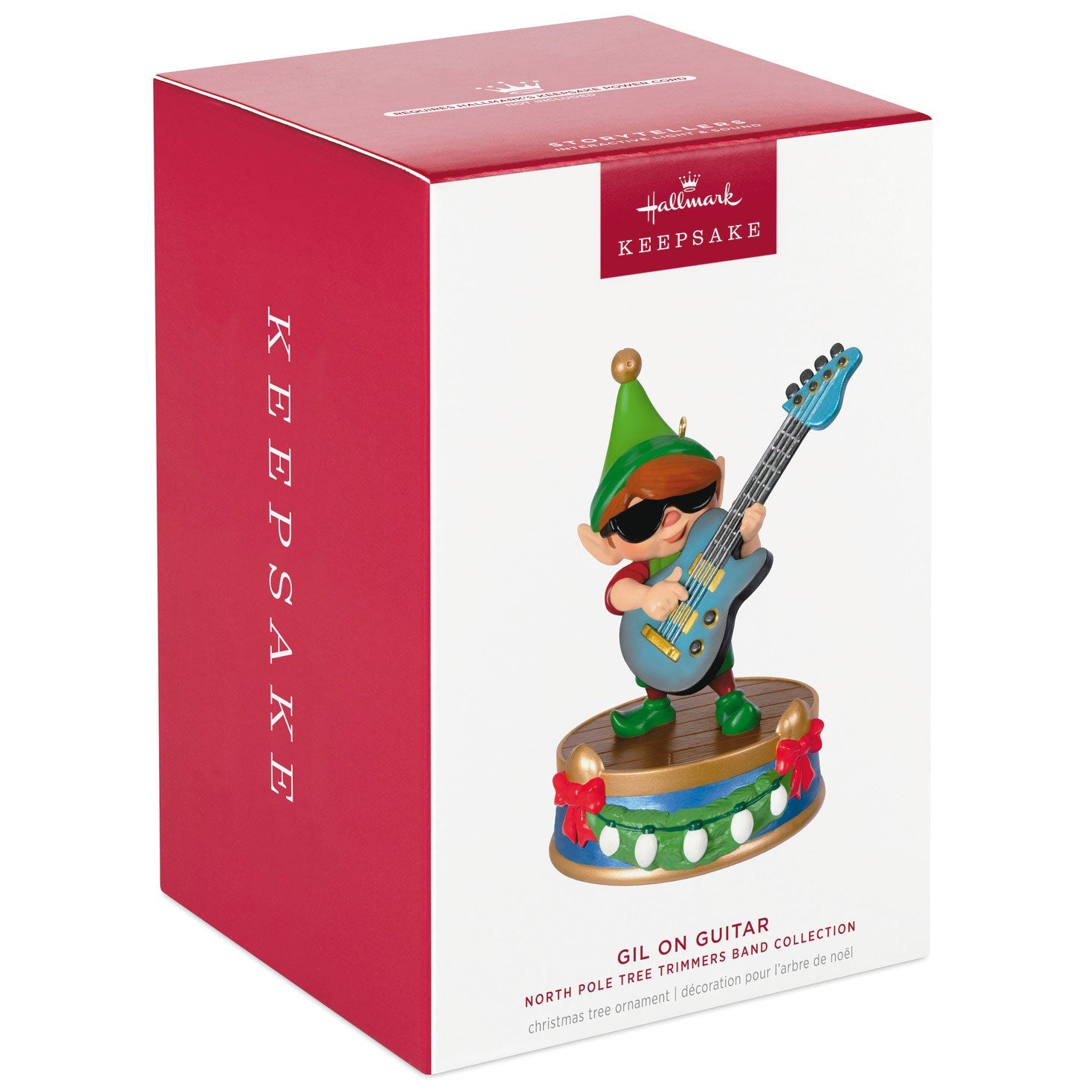 North Pole Tree Trimmers Band Collection Gil On Guitar Musical 2024 Keepsake Ornament