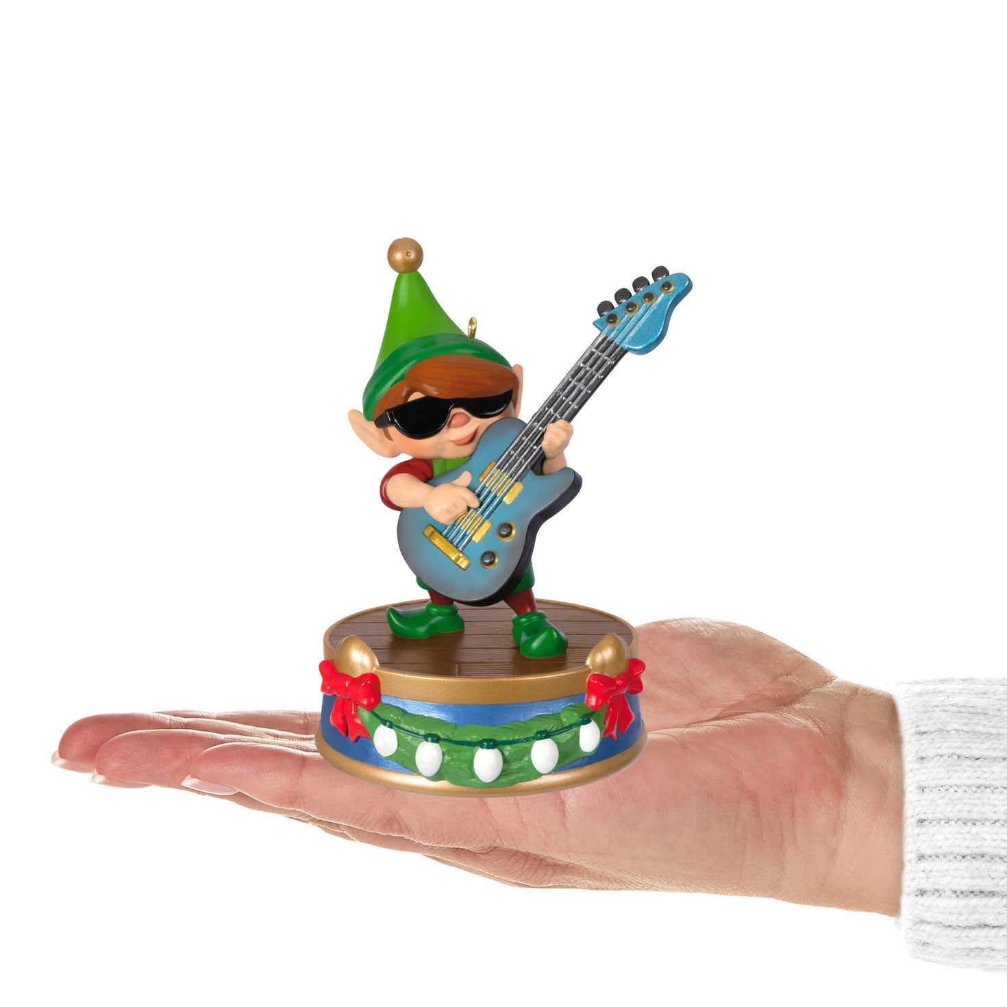 North Pole Tree Trimmers Band Collection Gil On Guitar Musical 2024 Keepsake Ornament