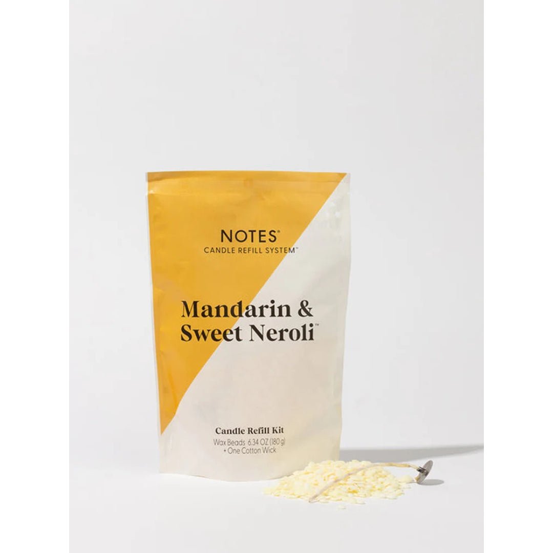 Notes Candle Refill Kit - Mandarin and Sweet Neroli