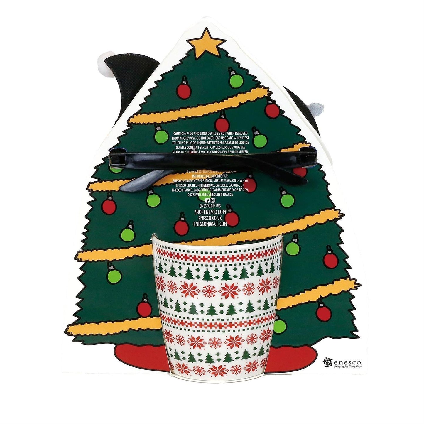 OCD Christmas Mug and Glasses Set, 12oz