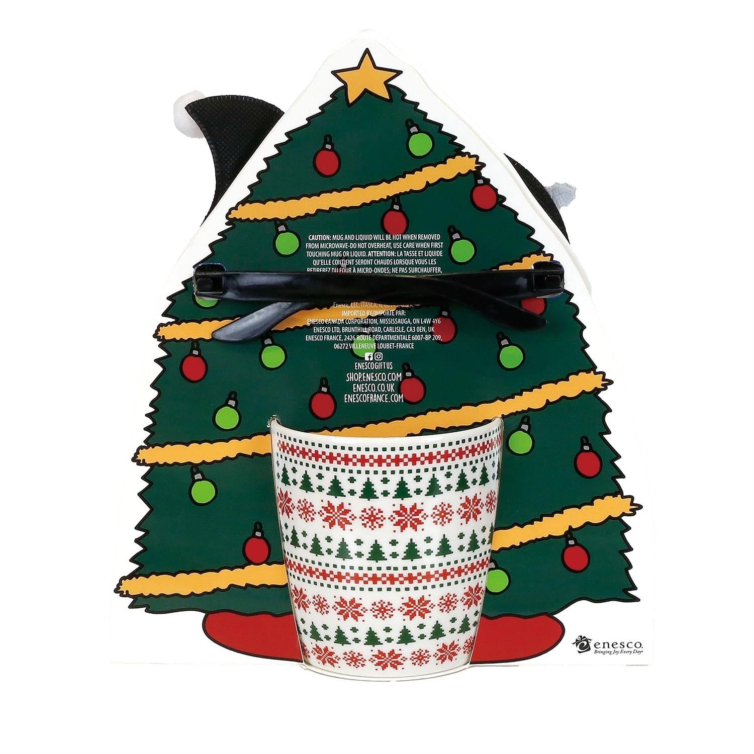 OCD Christmas Mug and Glasses Set, 12oz