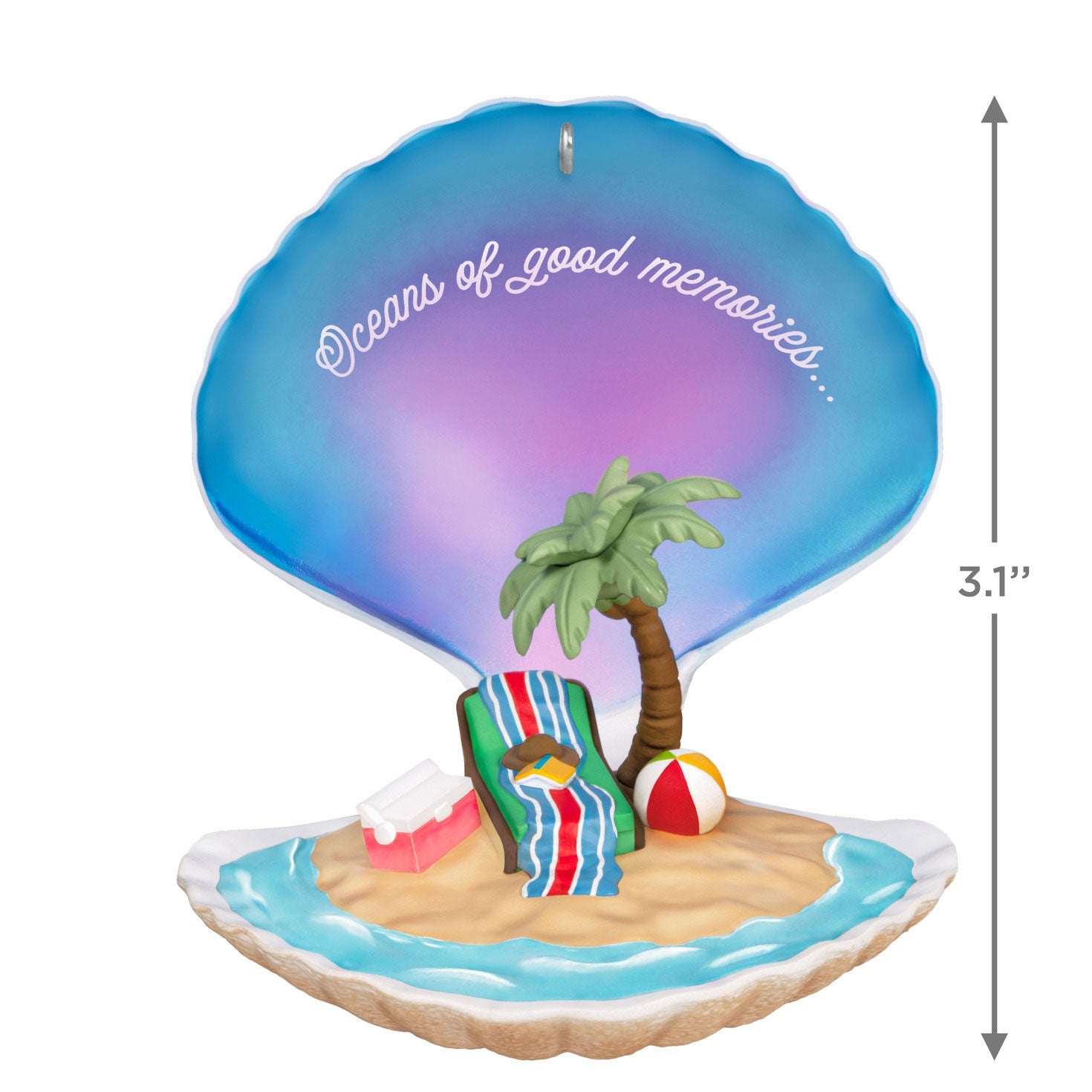Oceans of Good Memories 2024 Keepsake Ornament