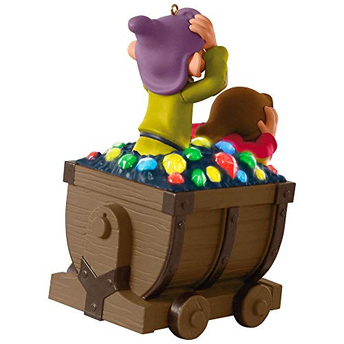 Off We Go!, Disney Snow White and the Seven Dwarfs, Music and Light 2018 Keepsake Ornament