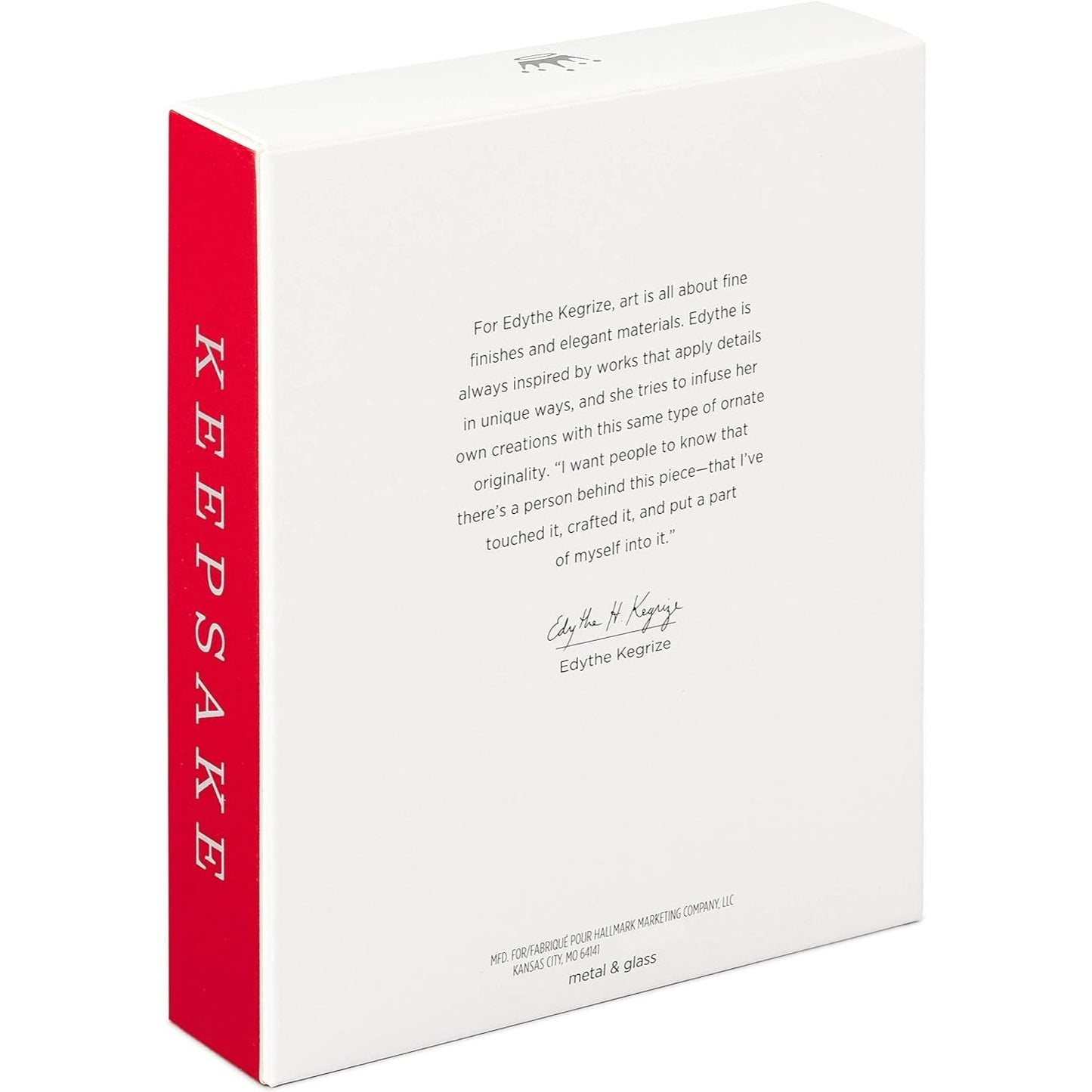 Only One Colorado Snowflake, Metal and Glass Hallmark Keepsake Ornament