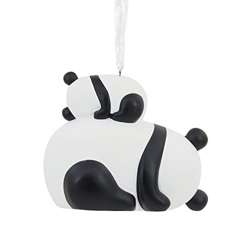 Parent and Child Pandas Tree Trimmer Ornament