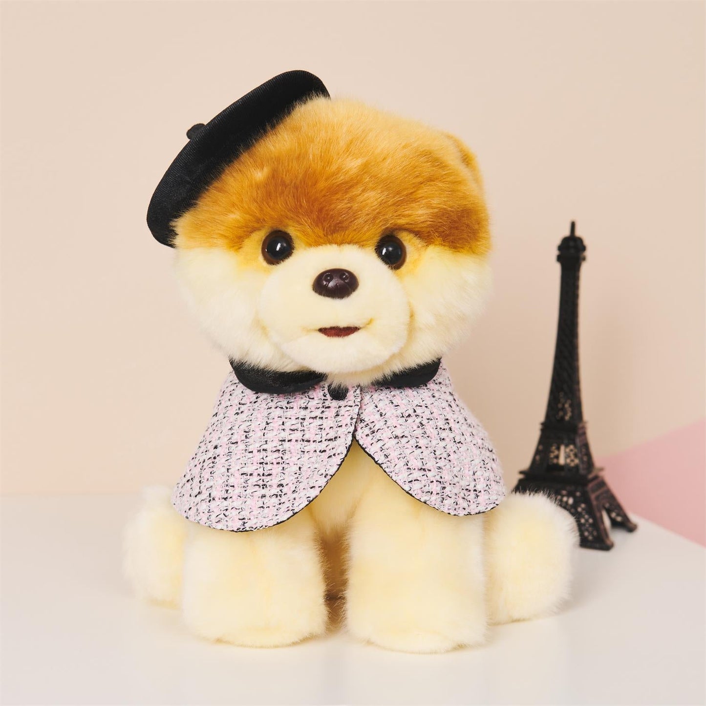 Paris Beret Boo Stuffed Animal Plush, 9"