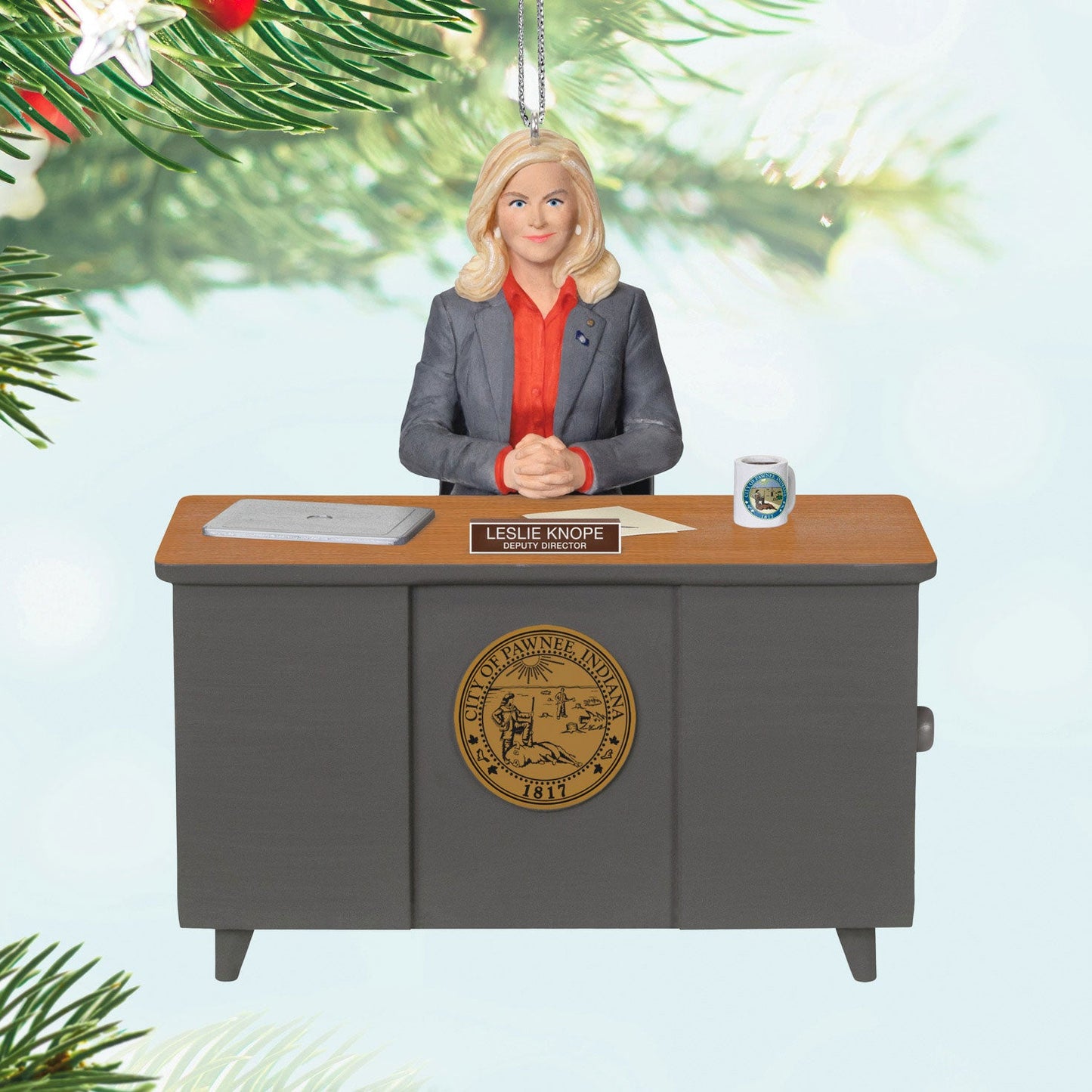 Parks and Recreation Leslie Knope 2024 Keepsake Ornament