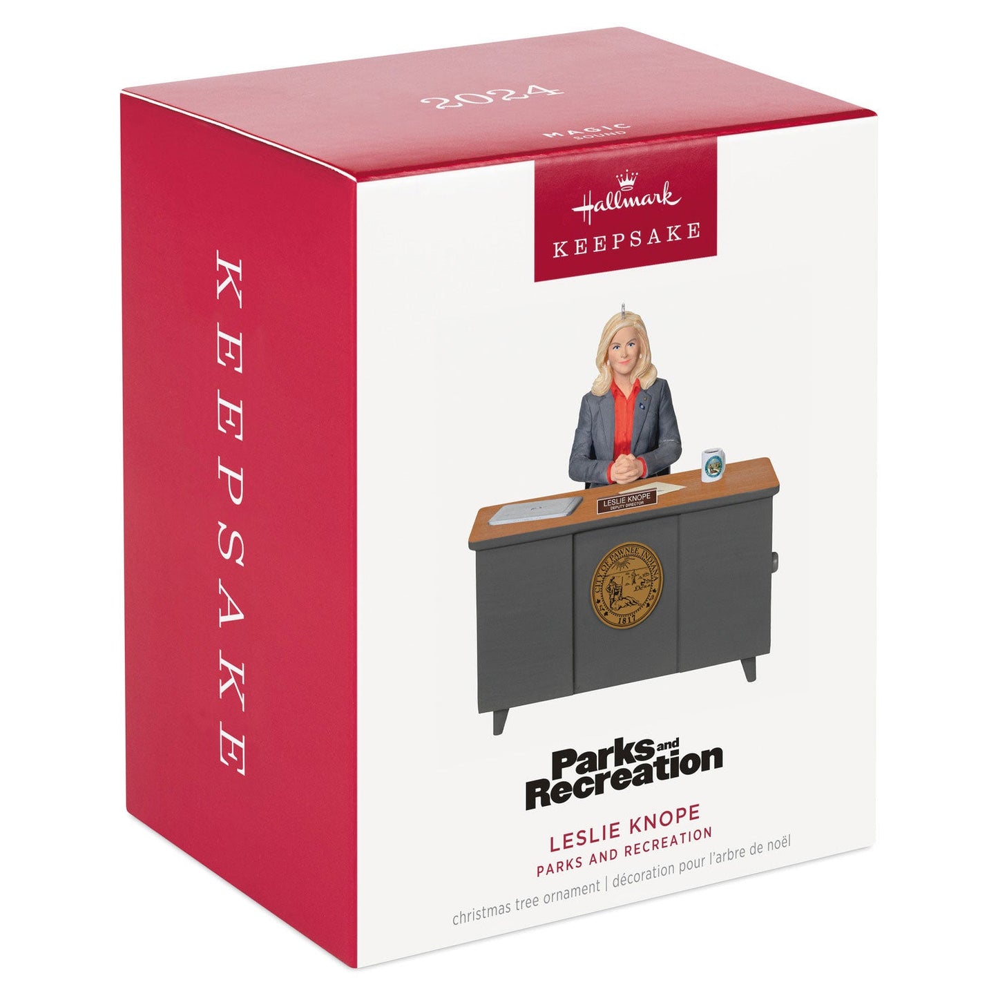 Parks and Recreation Leslie Knope 2024 Keepsake Ornament