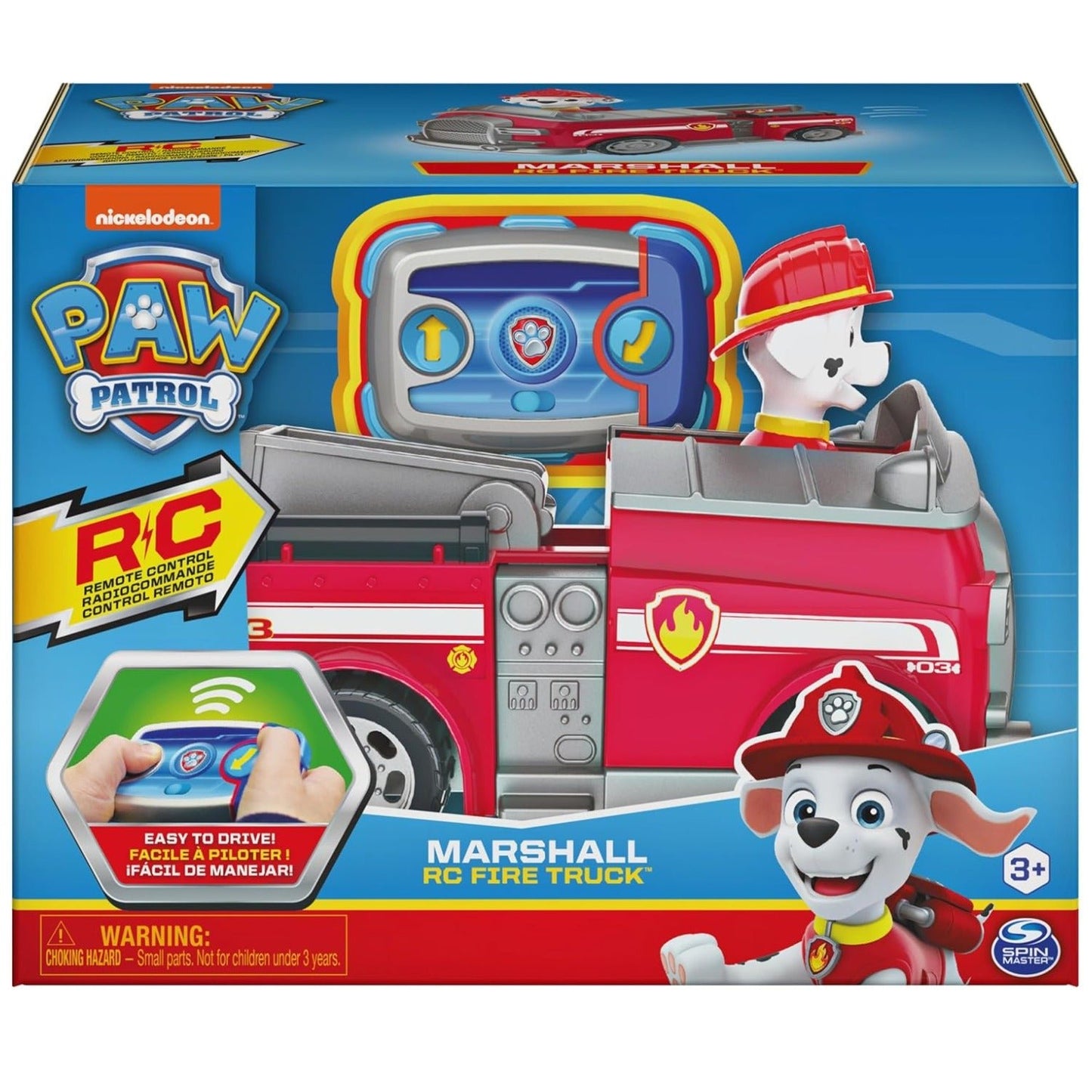 Paw Patrol Marshall with Remote Control Fire Truck