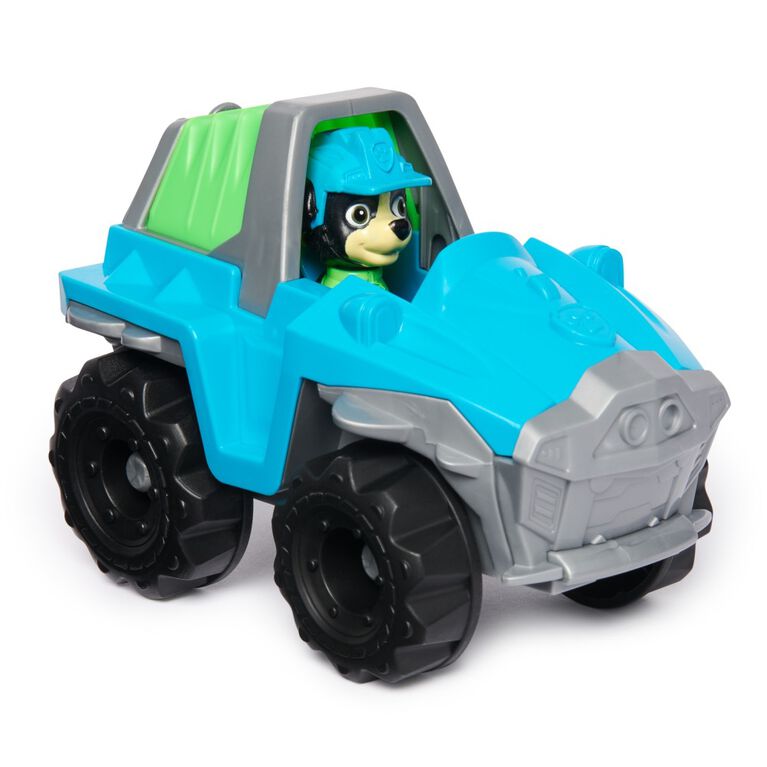 PAW Patrol Rex Figurine with Dinosaur Rescue Vehicle