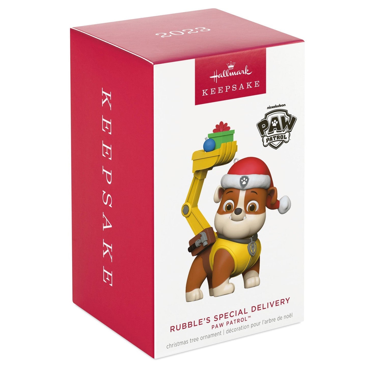 Paw Patrol Rubbles Special Delivery, 2023 Keepsake Ornament