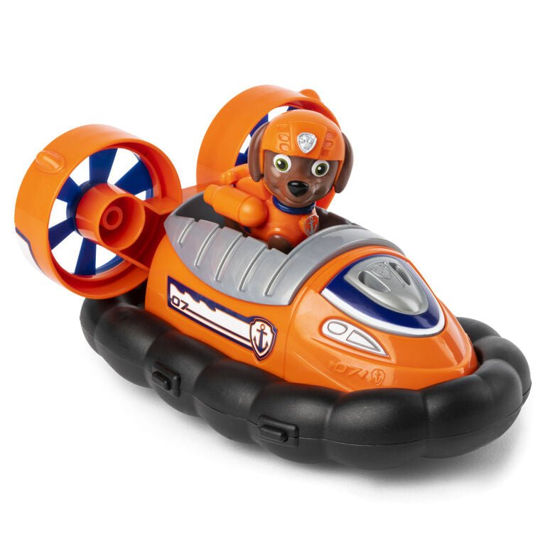 PAW Patrol Zuma Figurine with Hovercraft