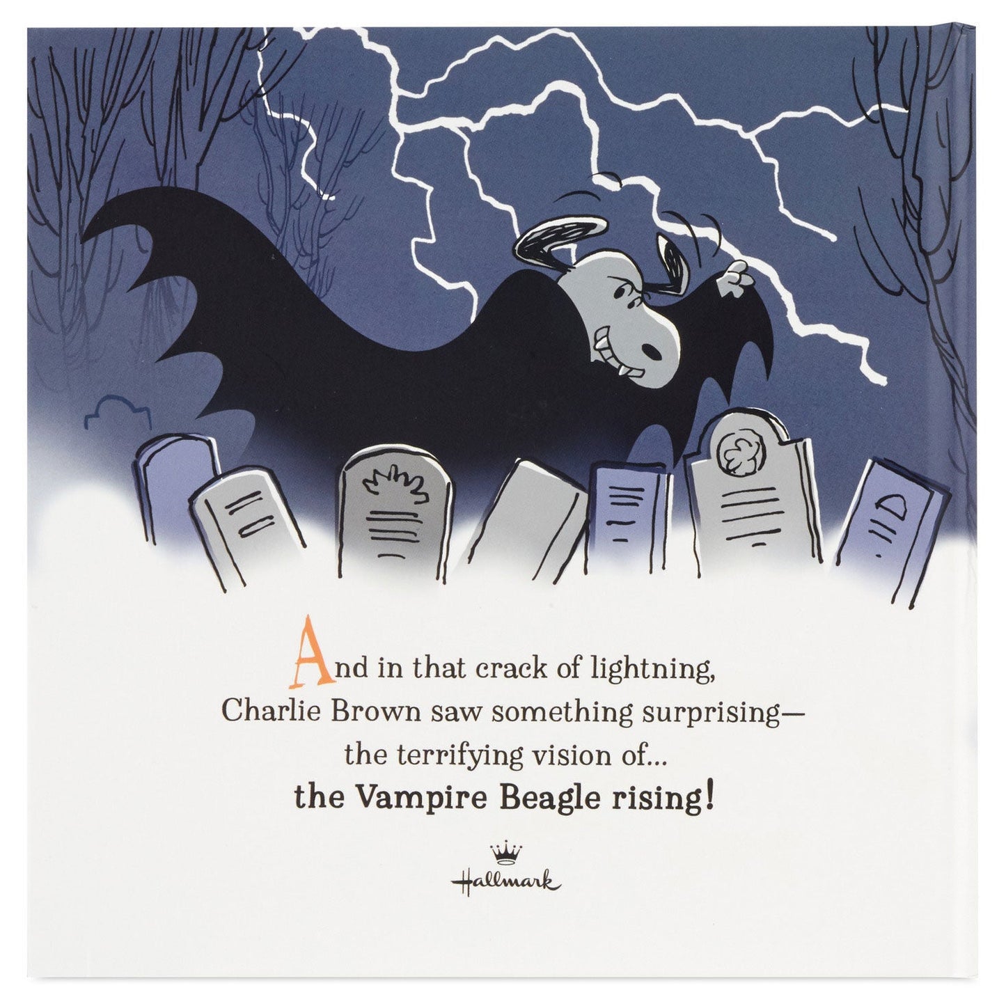 Peanuts® Beware the Vampire Beagle Hardcover Book