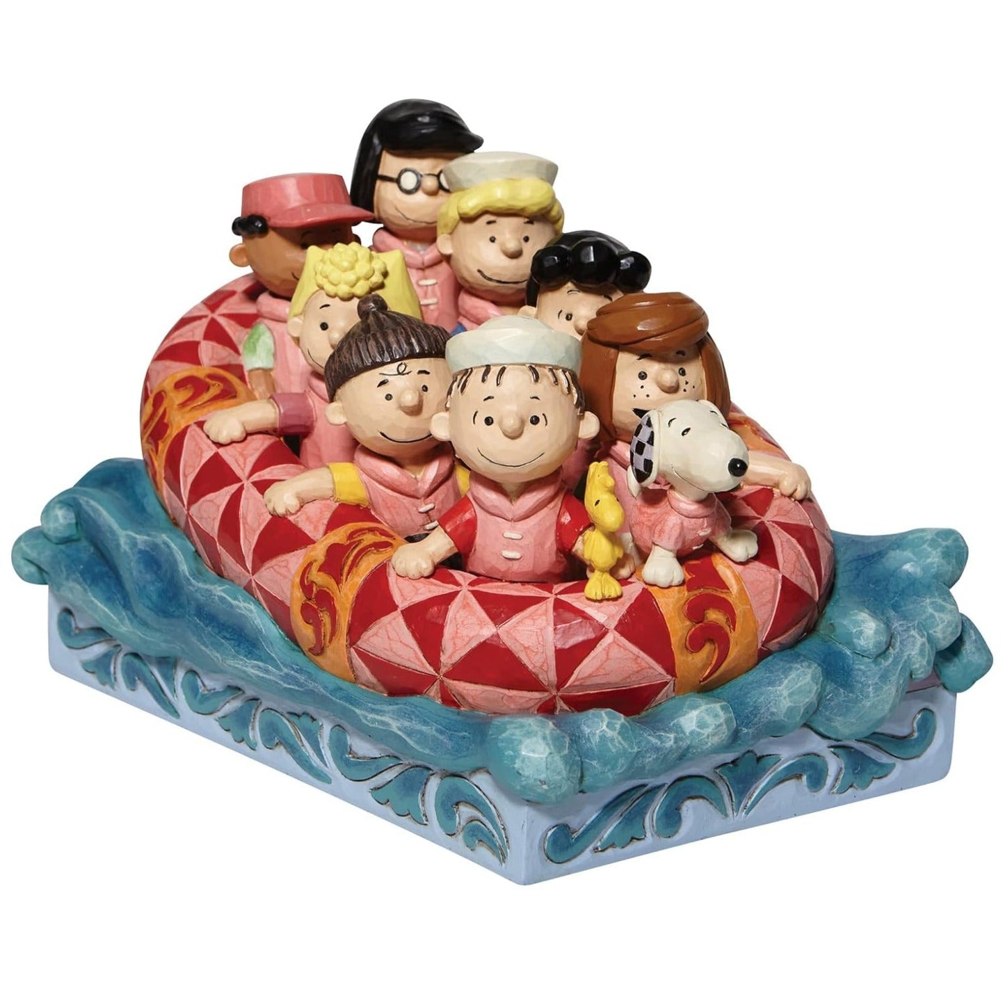 Peanuts by Jim Shore Peanuts Gang Rafting Figurine