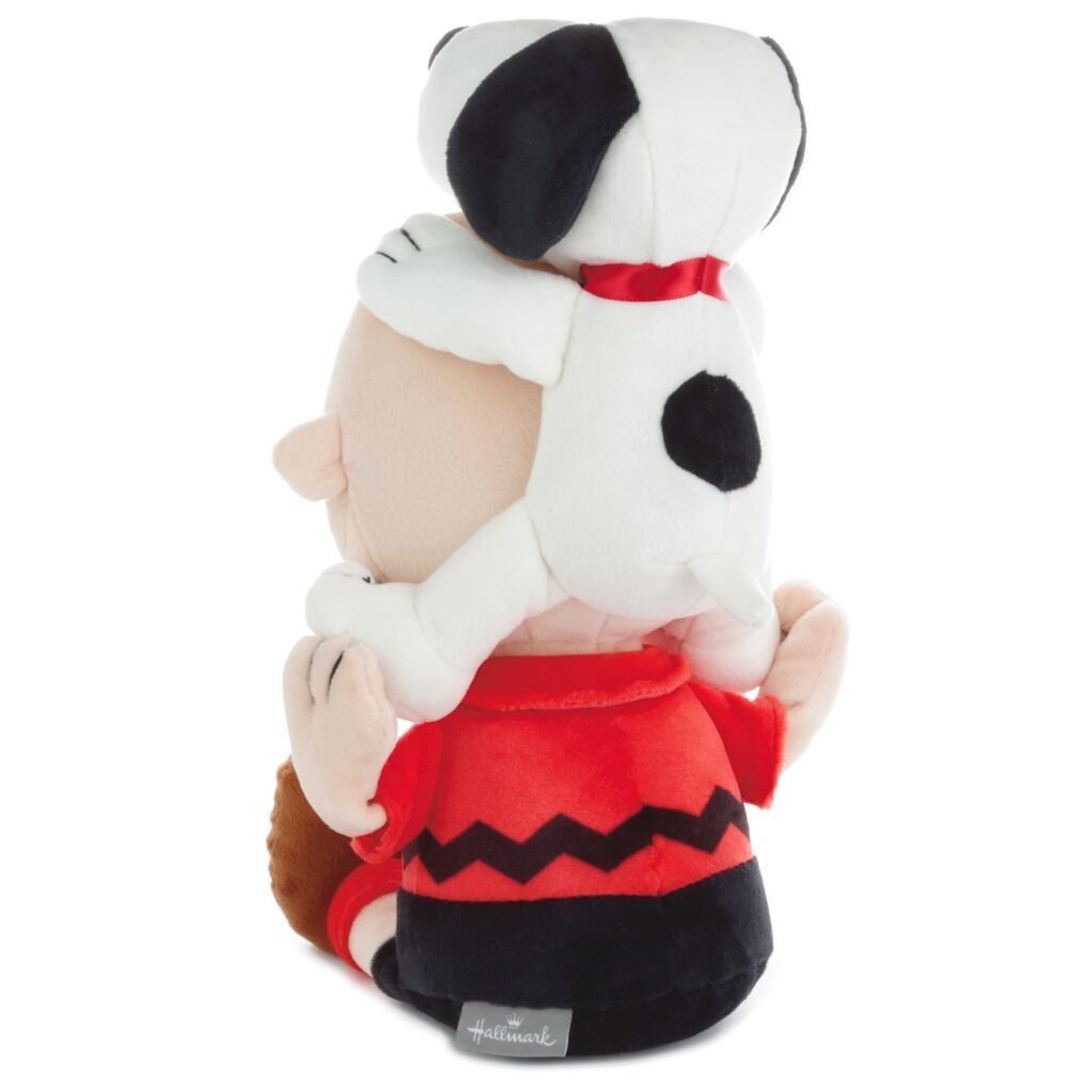 Peanuts Charlie Brown and Snoopy Together Plush , 9"
