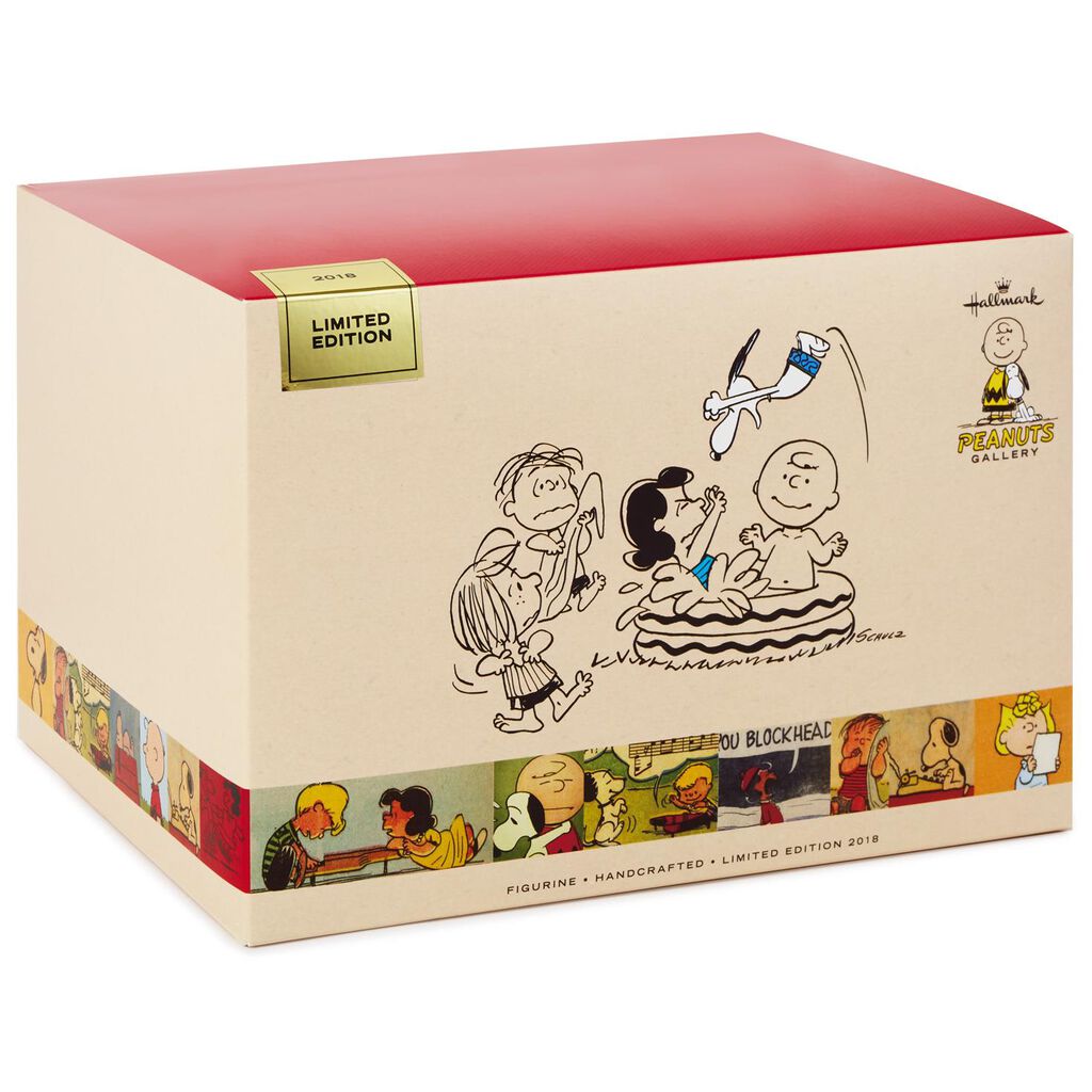 Peanuts Gallery He's Your Dog Charlie Brown Limited Edition Figurine
