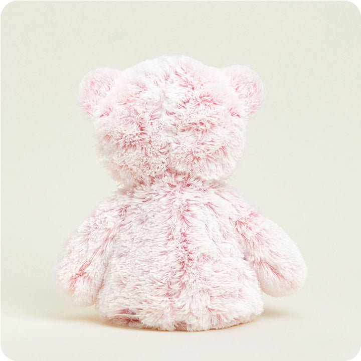 Pink Marshmallow Bear Warmies Plush
