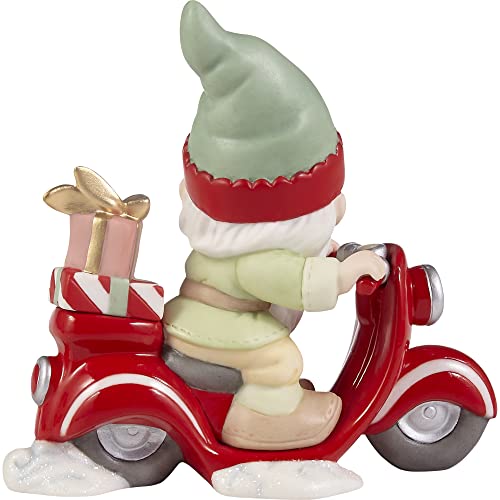 Precious Moments 221037 I?ÇÖll Be Gnome for Christmas Porcelain Figurine
