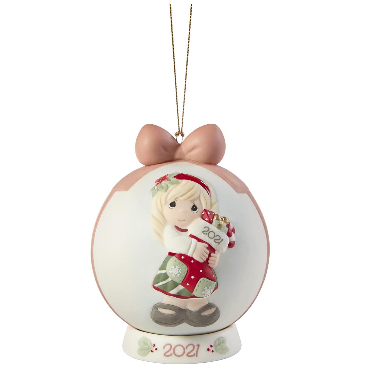 Precious Moments You Fill Me with Christmas Cheer 2021 Dated Ball Ornament