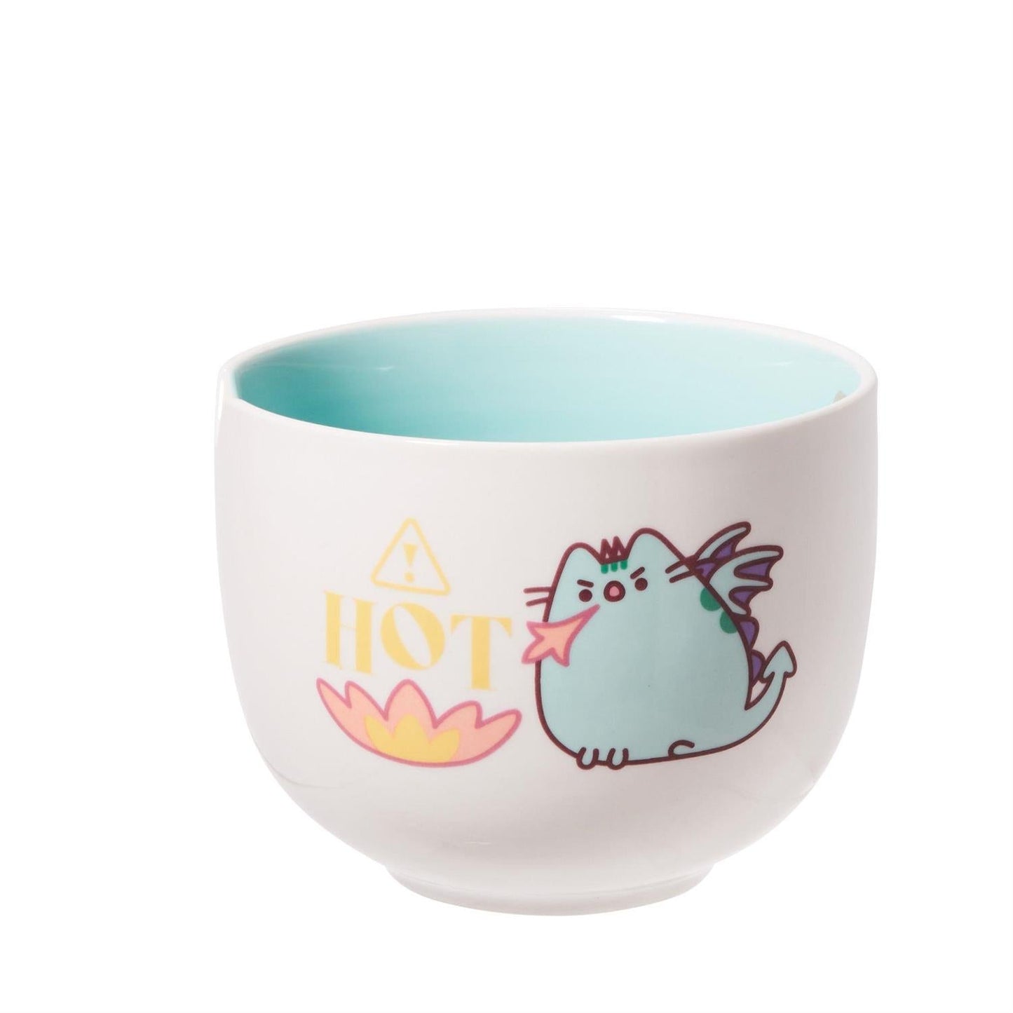 Pusheen Dragon Spicy Hot Ramen Soup Bowl with Chopsticks, 24 Ounce