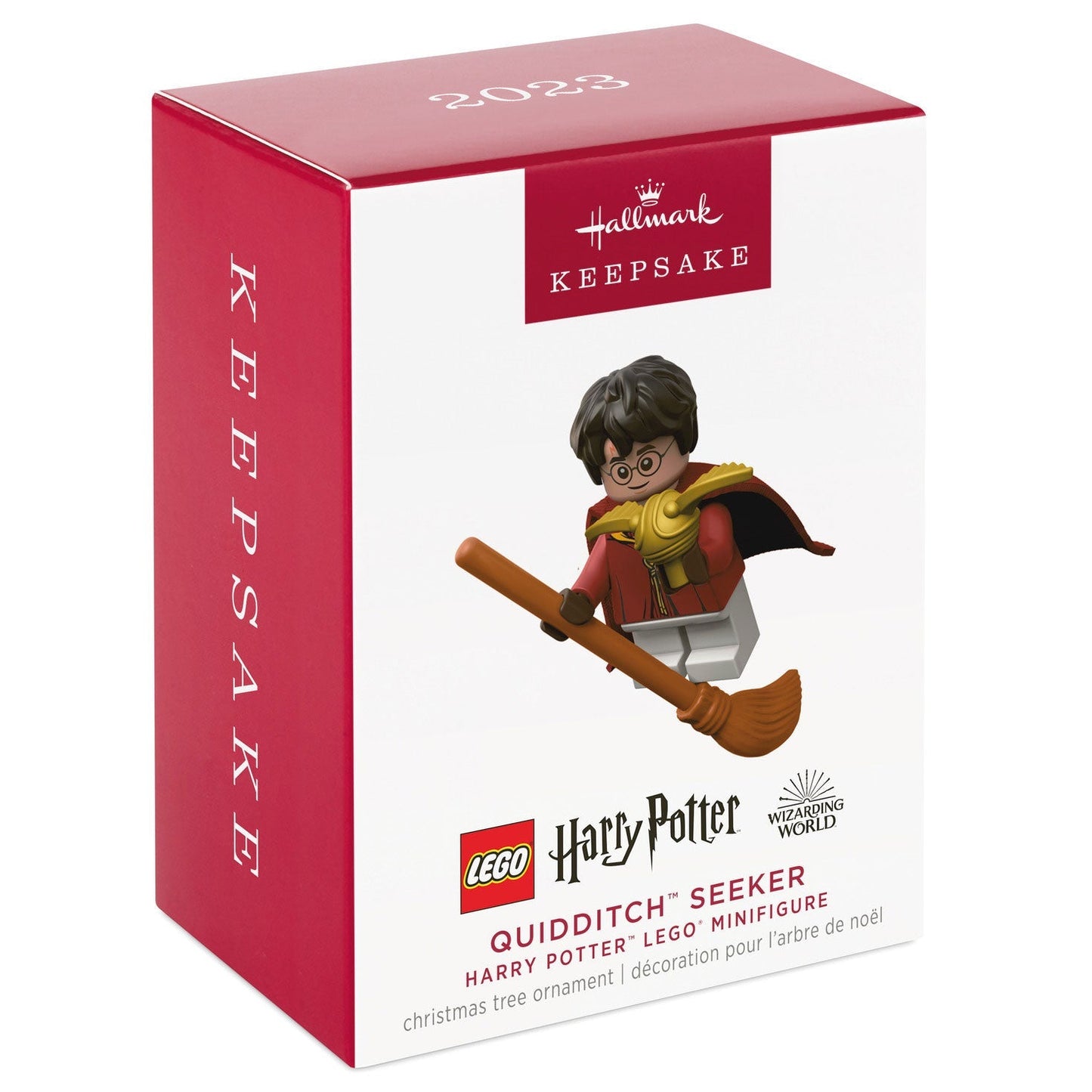 Quidditch Seeker Harry Potter LEGO Minifigure, 2023 Keepsake Ornament