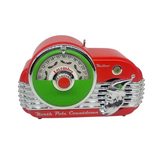 North Pole Countdown 2012 Keepsake Ornament